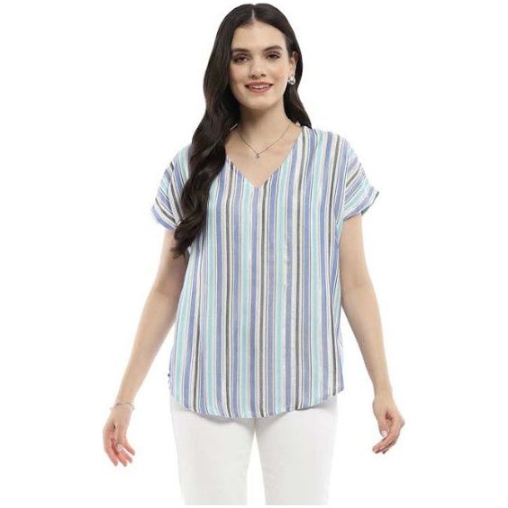 Parsley & Sage Carol Stripe Top