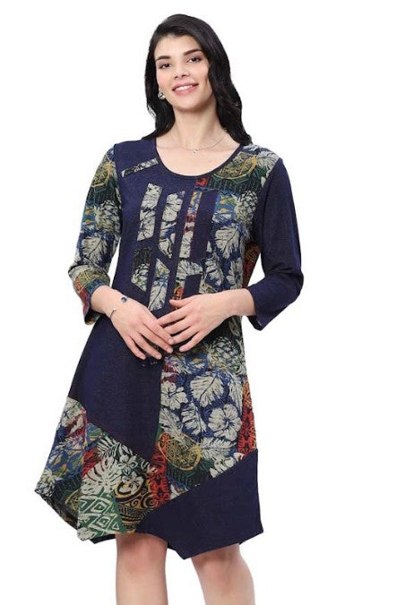 Parsley & Sage Ivey Dress (Denim)(25W222D7)