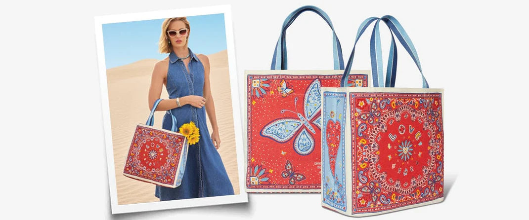 Brighton Bandana Love Toto GWP Tote (D30342)