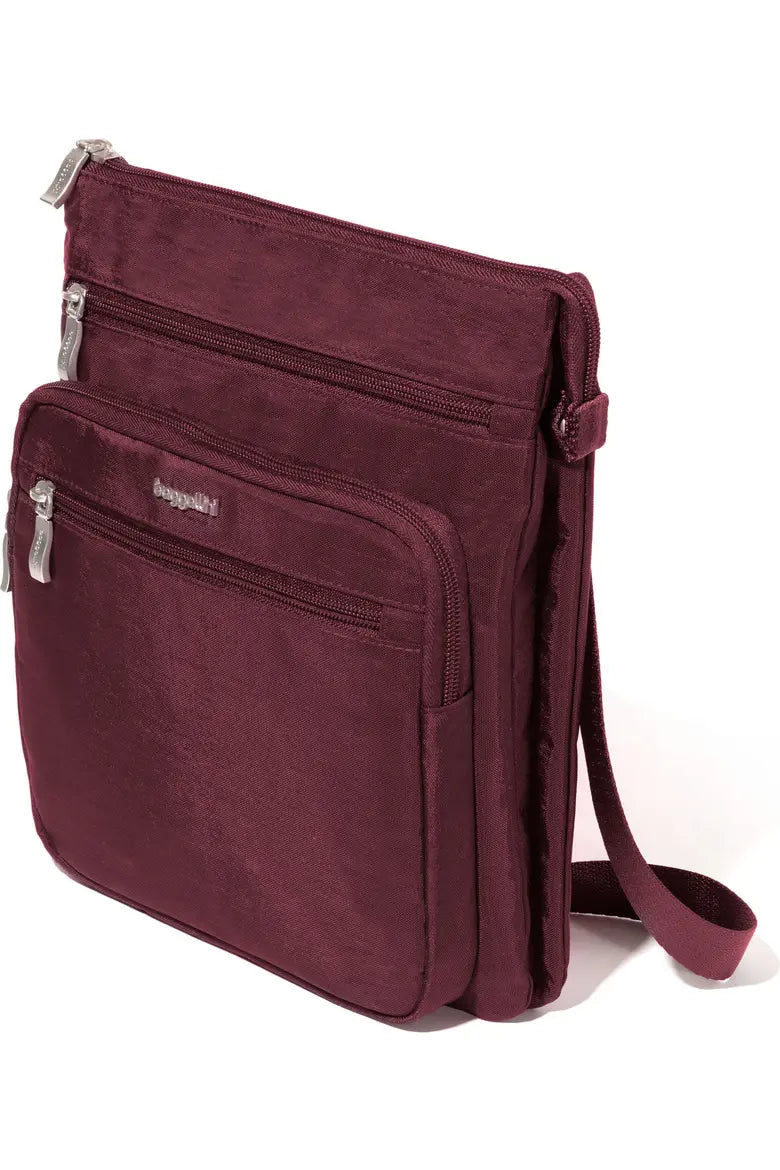 Baggallini Out & About Crossbody (Jam)(GOM920)