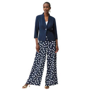 Joseph Ribkoff  One button  Shawl Collar Blazer (Navy) (261173)