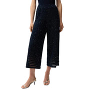 Joseph Ribkoff Embellished  Pant (261975)(Midnight Blue)