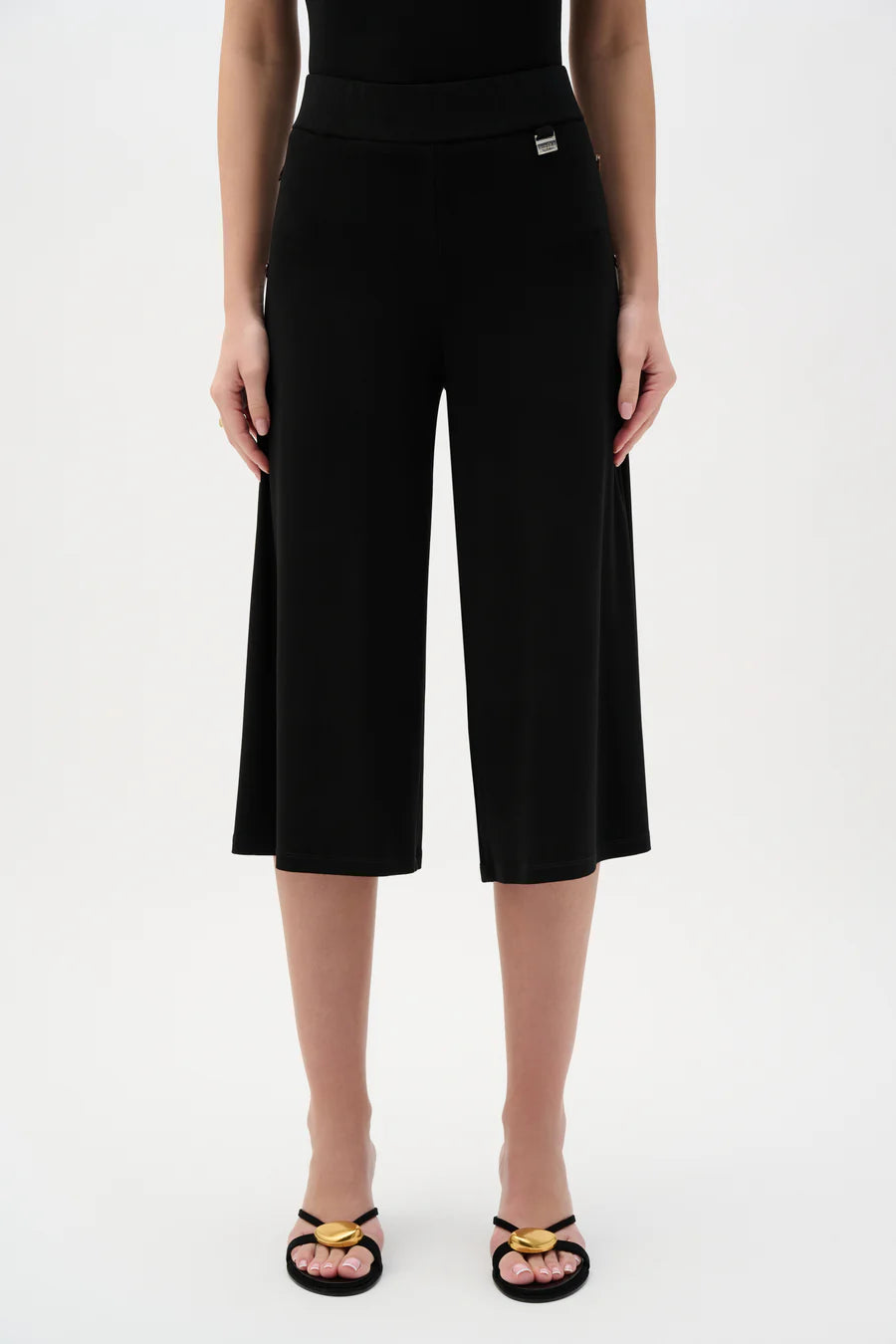 Joseph Ribkoff  Solid Culotte (Black)(262008)