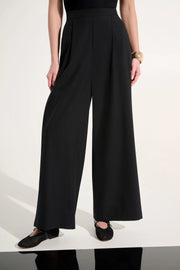 Joseph Ribkoff  Sport Wide Leg Pull-on Pant (262622)(Black )