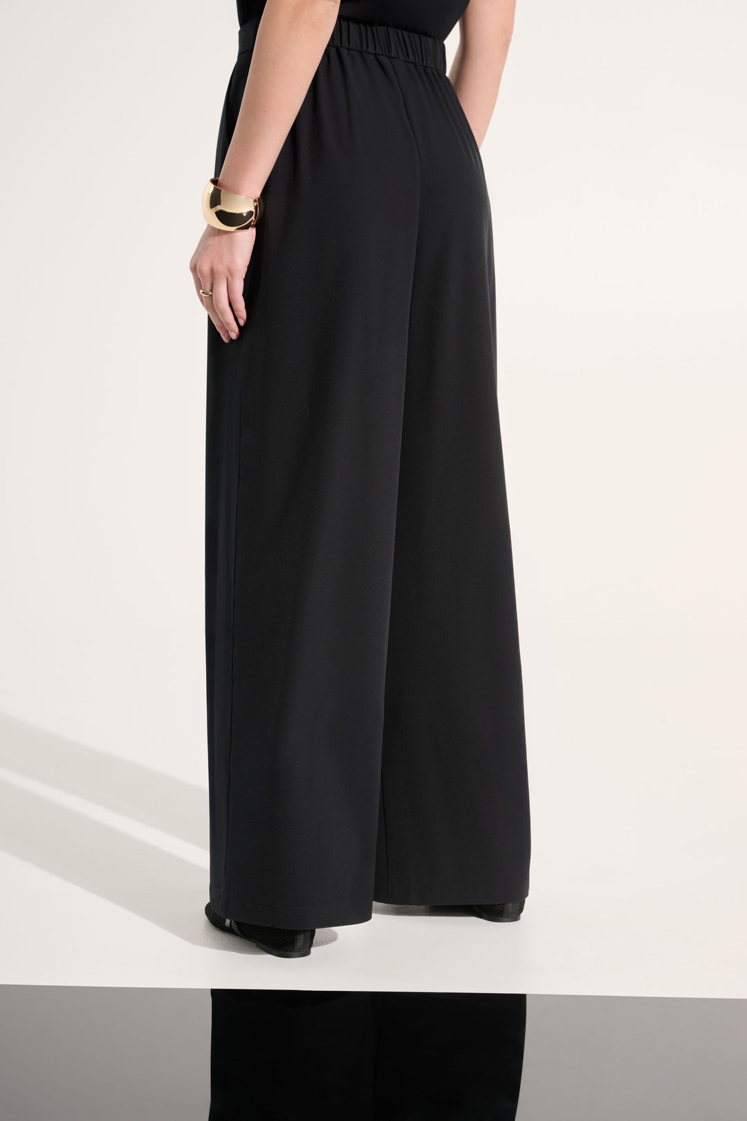 Joseph Ribkoff  Sport Wide Leg Pull-on Pant (262622)(Black )