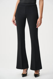 Joseph Ribkoff Scuba Crepe Flair Pull-on Pant (263234)(Black)