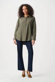 Joseph Ribkoff Boxy Blouse With All-Over Rhinestone Detail (263922)