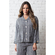 Olivia by Habitat Maven Linen Stripe Print Jacket (2 Colors)