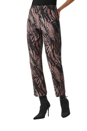 Joseph Ribkoff Abstract Print Pull-On Jeans (264914)(Black Multi)