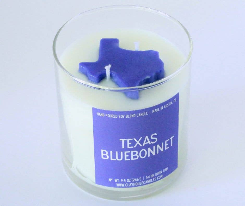 Clayhouse Candle Texas Bluebonnet Candle