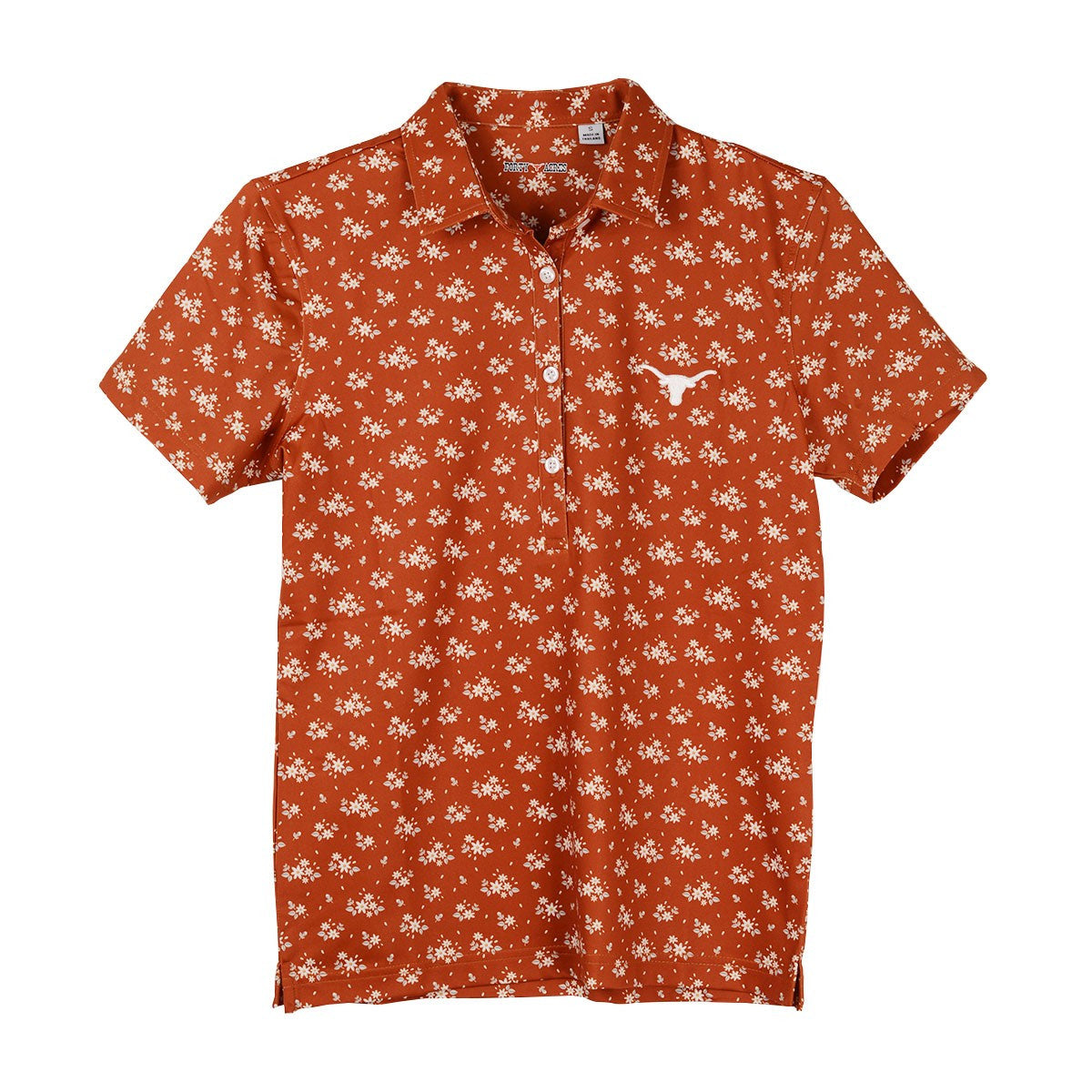Texas Longhorn 40 Acres Ladies Springtime Ecotech Polo (26805W)