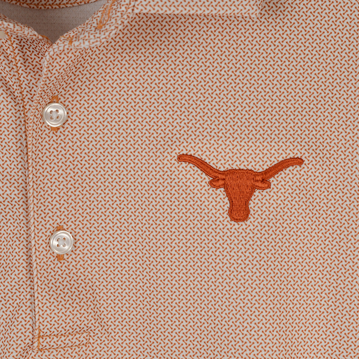Texas Longhorn Men's Columbia Fairway Omni Wick Print Polo (26S02MP-CDR824)