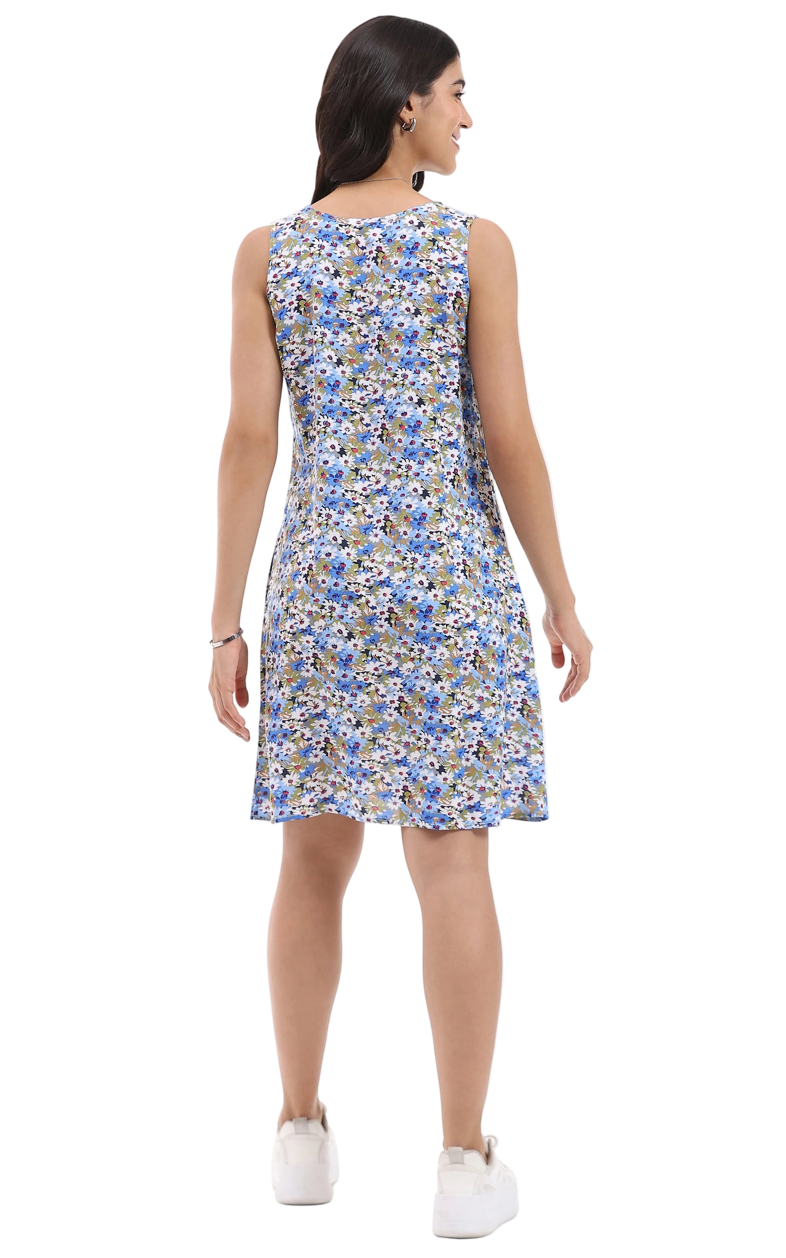 Parsley & Sage Daisy Sleeveless Dress (26S440D)(Multi)