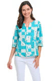 Parsley & Sage Elsie  Reversible Jacket (26S441E24)(Multi)