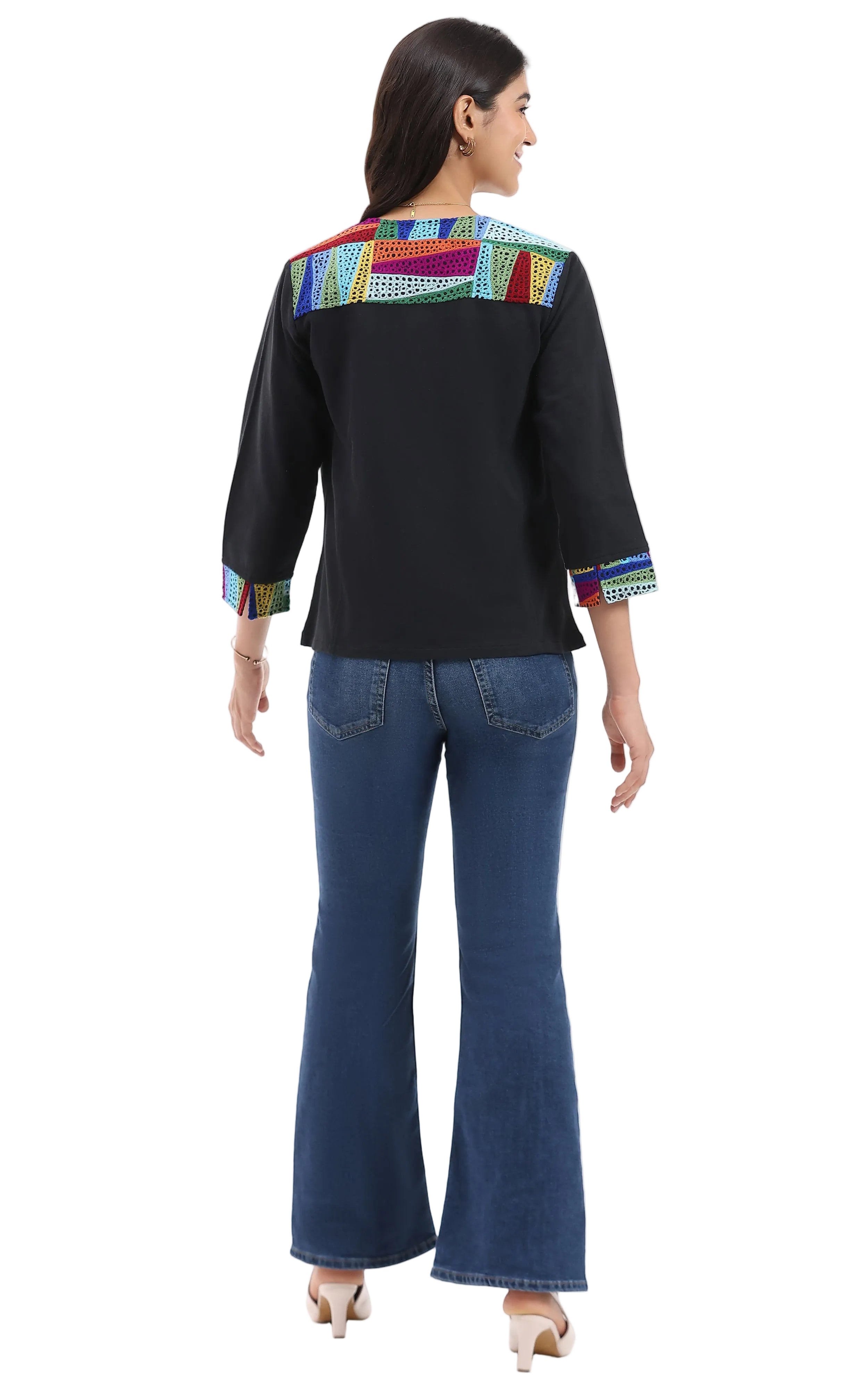Parsley & Sage Elsie  Reversible Jacket (26S441E24)(Multi)