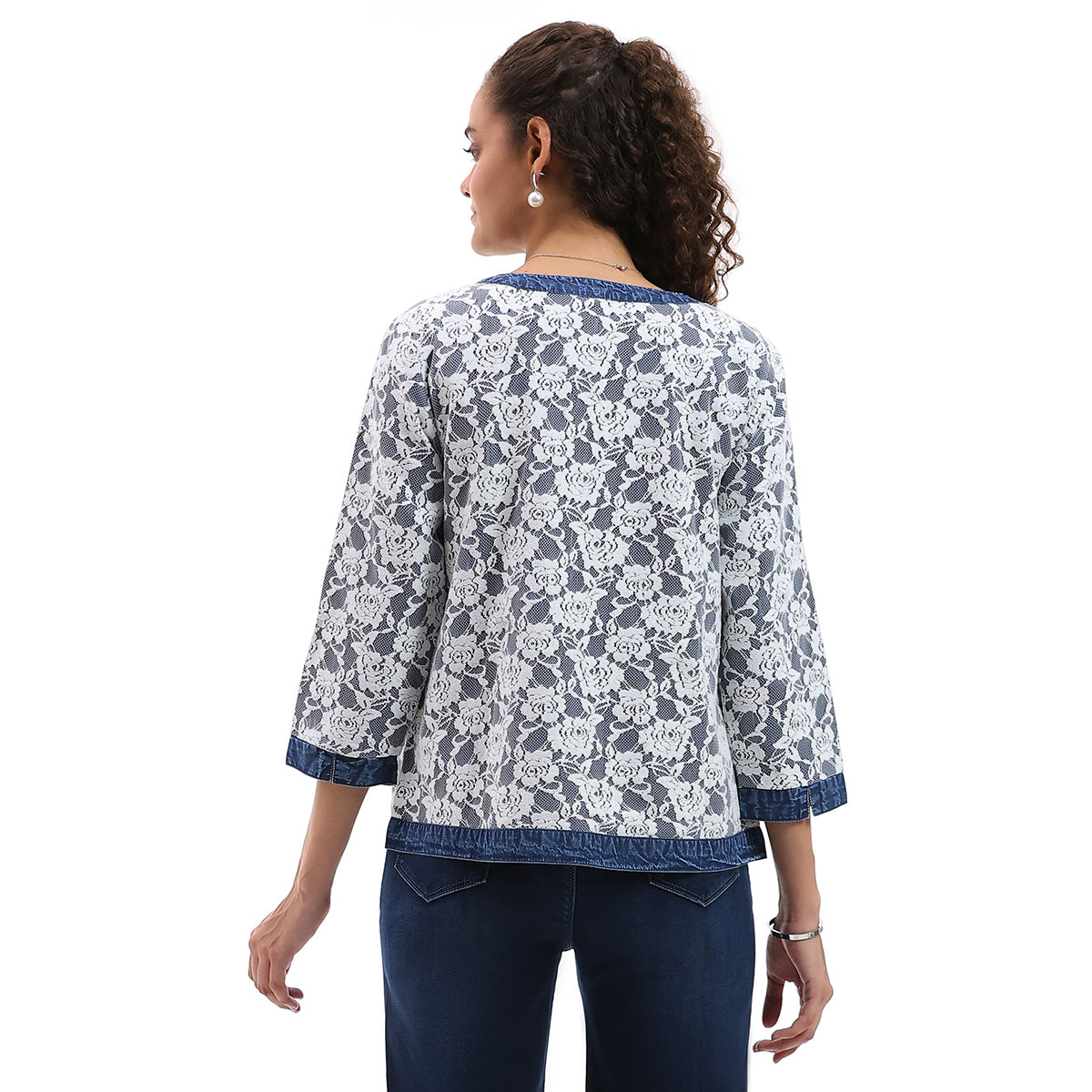 Parsley & Sage Lacey Open Front Jacket (26S460E24)