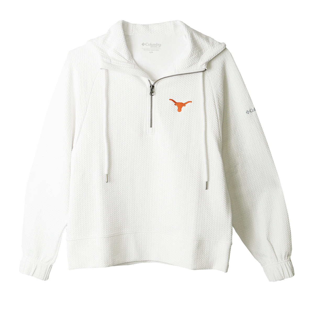 Texas Longhorn Ladies Columbia Waffle Swingcraft Hoodie Pullover (25S52WL)