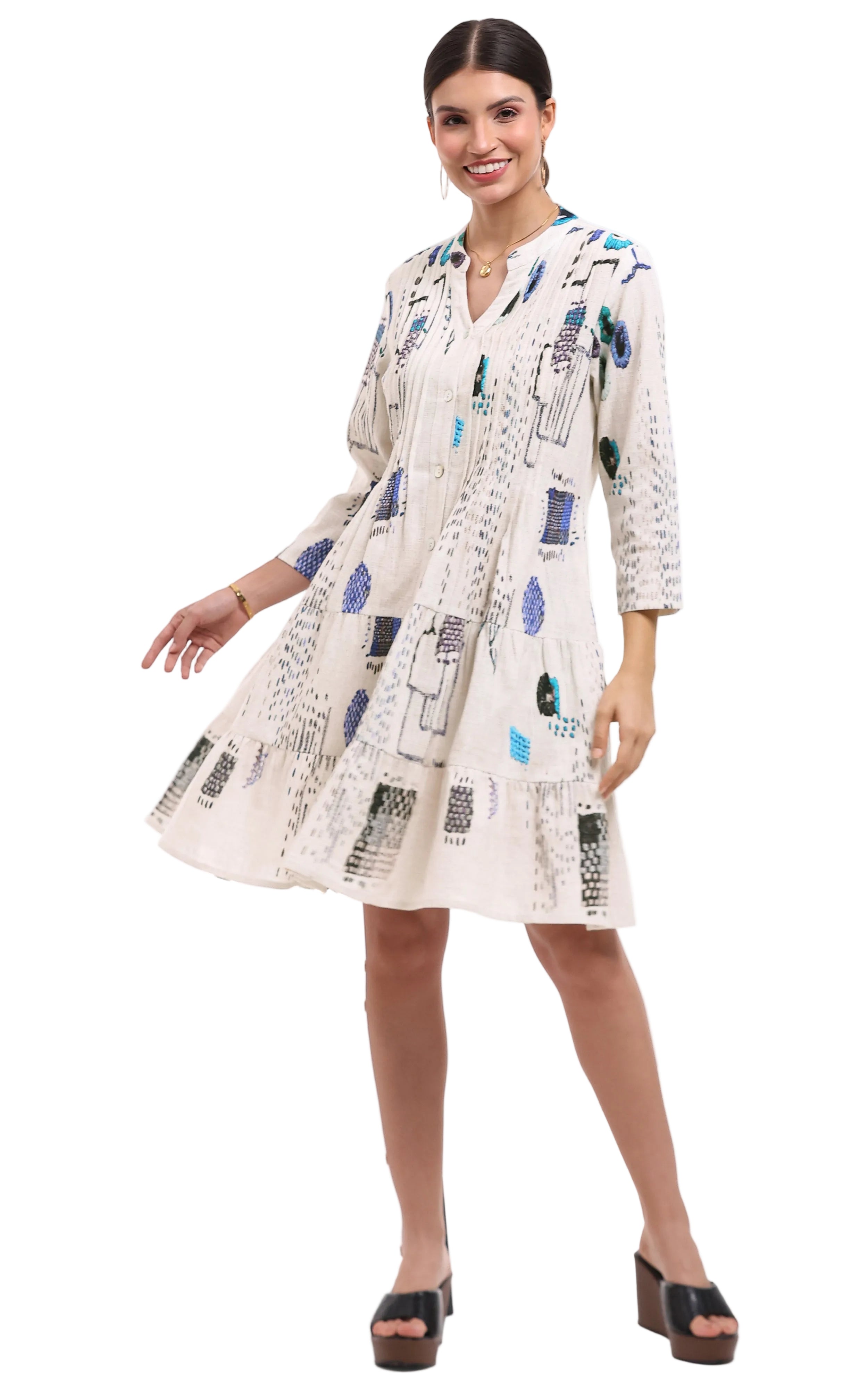 Parsley & Sage Shannon Dress (26T18D2)(Multi)