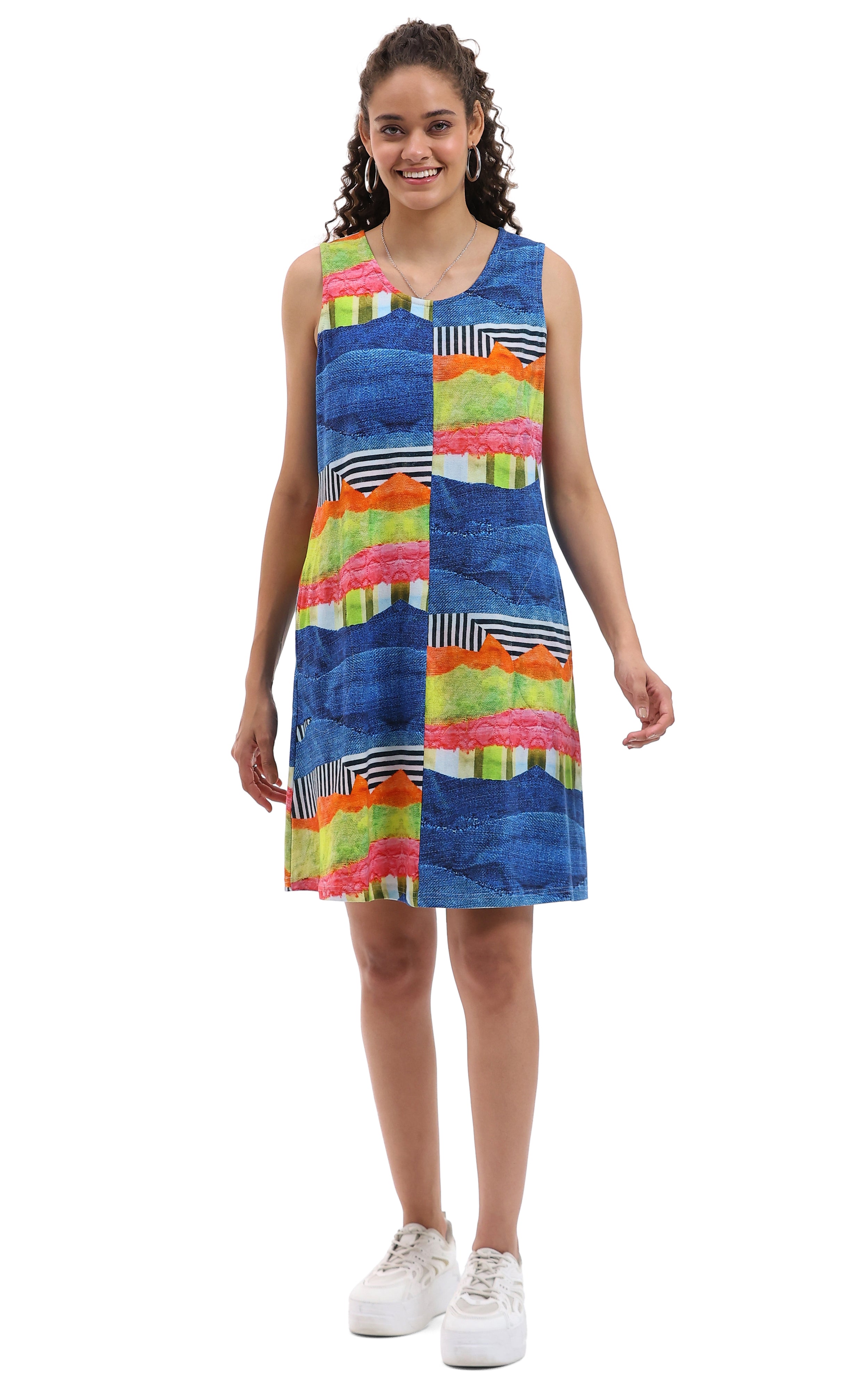 Parsley & Sage Claudia Sleeveless Dress (26T41D)(Multi)