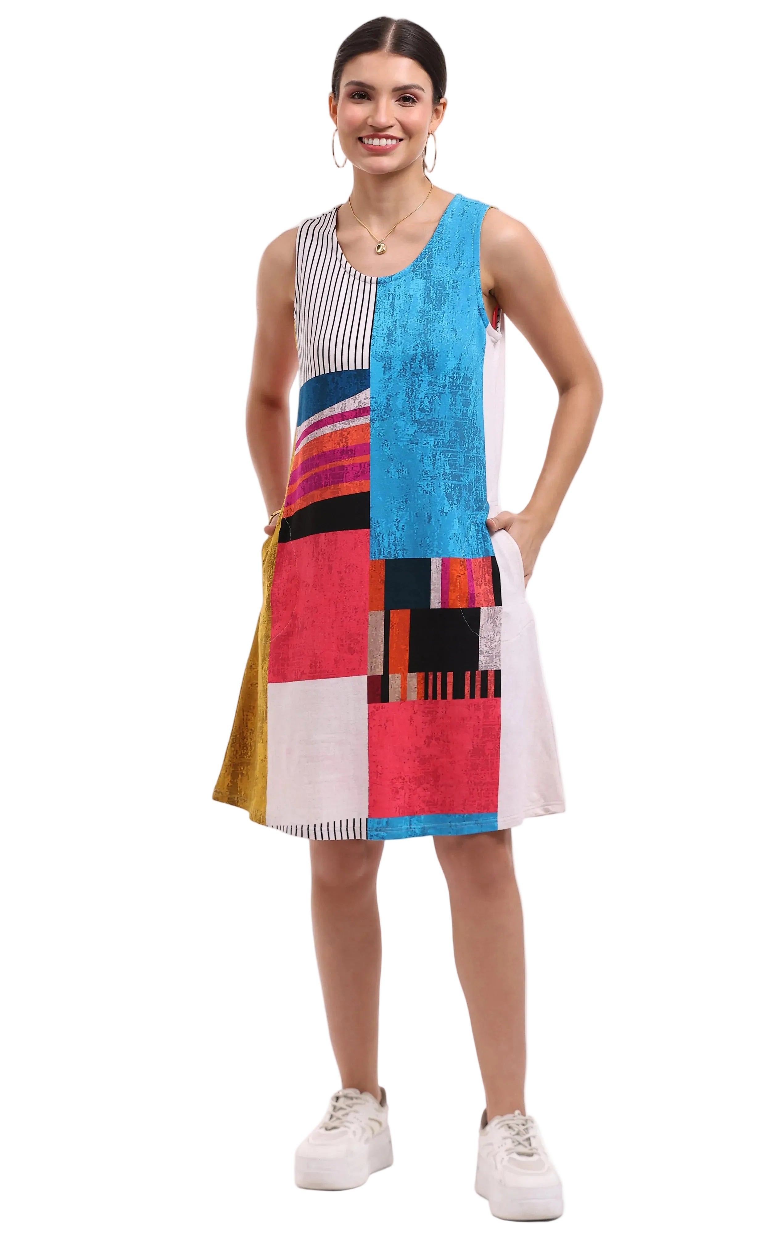 Parsley & Sage Dakota Sleeveless Dress (26T43D)(Multi)