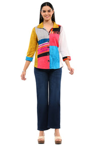 Parsley & Sage Dakota Shirt Jacket (26T43G)(Multi)