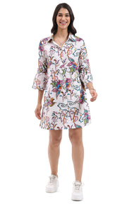 Parsley & Sage Orla Woven Dress With Flare Sleeves (26T46D)