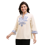 Parsley & Sage  Esme Top (Blue)(26T51C)