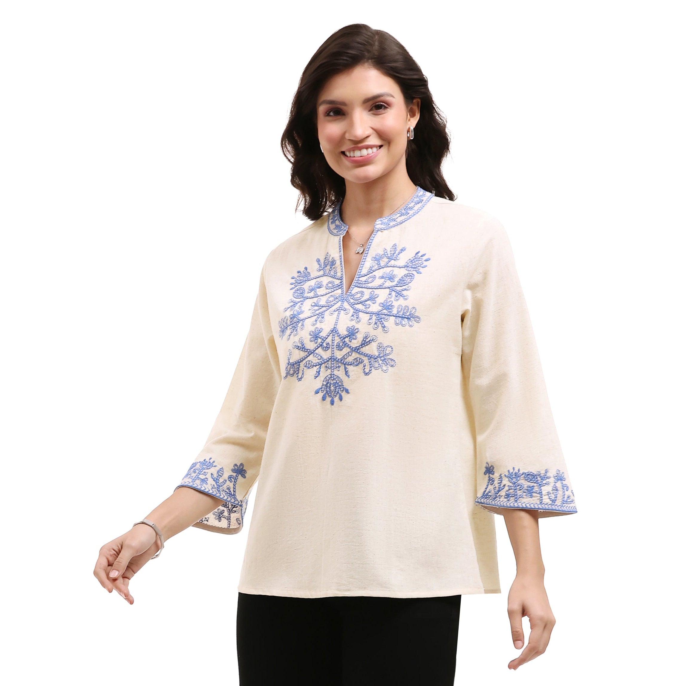 Parsley & Sage  Esme Top (Blue)(26T51C)