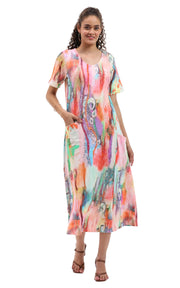 Parsley & Sage Aimee Long Pocket Dress (26T57D)