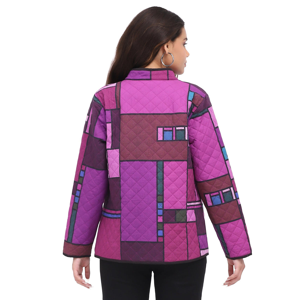 Parsley & Sage Trixie Reversable Open Front Jacket (26W210E25)