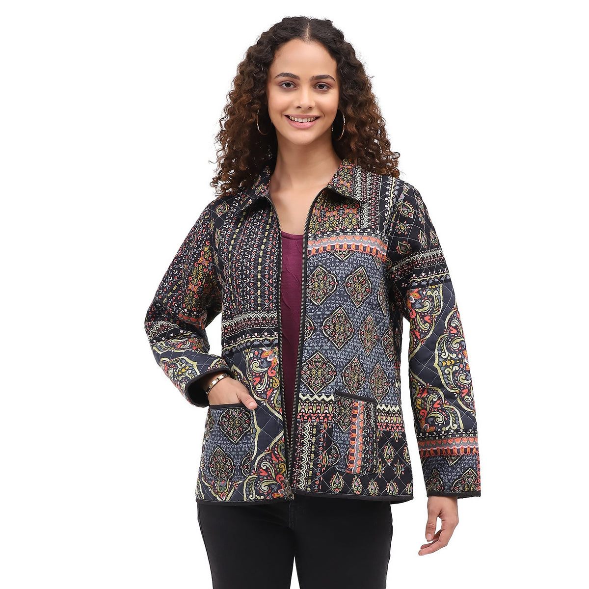 Parsley & Sage Olga Reversible Jacket (26W215E26)