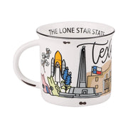Glory Haus State Of Texas Campfire  Ceramic Mug