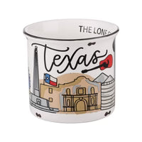 Glory Haus State Of Texas Campfire  Ceramic Mug