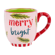 Glory Haus Colorful Merry and Bright Jumbo Mug