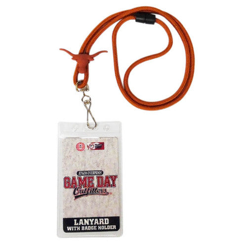 Texas Longhorn Keychain, Lanyard, PVC Slider (27421)