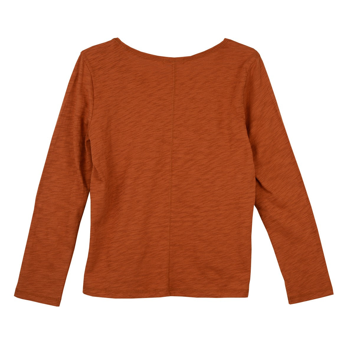 Habitat Pebble Coverstitch Solid Paprika Tee (27513)