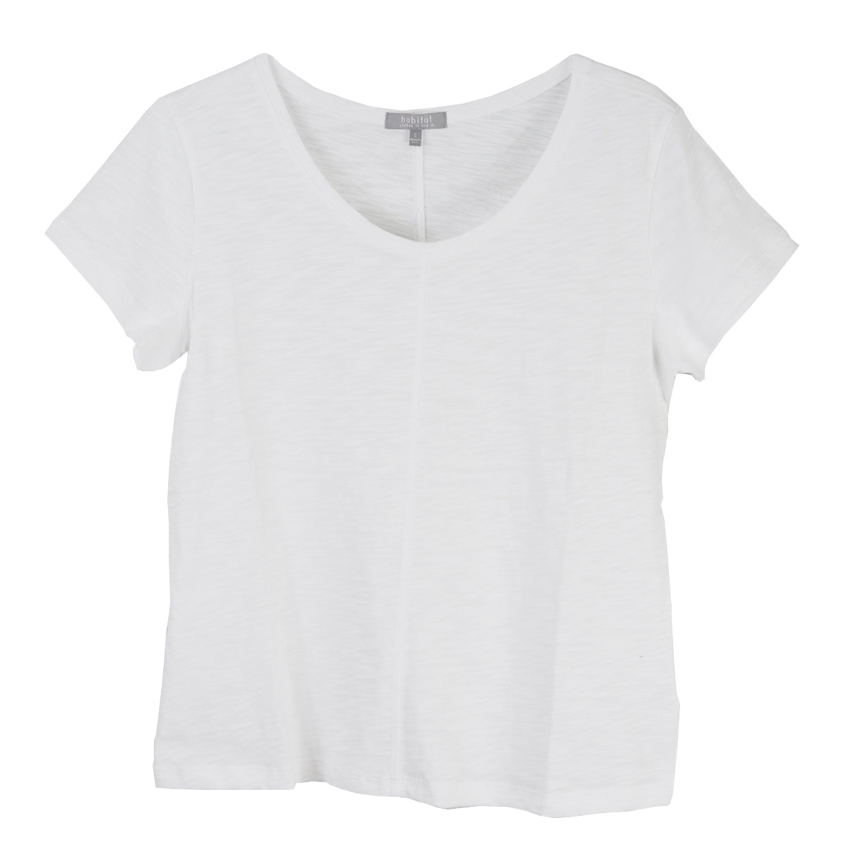 Habitat Cotton Pebble Cover stitch Short Sleeve Tee (27524) (2-colors)