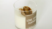 Clayhouse Candles Lone Star Leather Candle