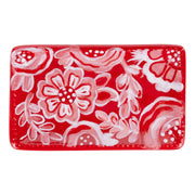 Glory Haus Red and White Trinket Tray (281613708)
