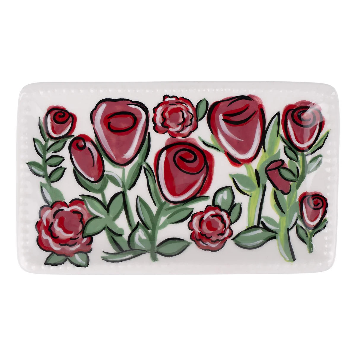 Glory Haus Rose Garden Trinket Tray (28183708)