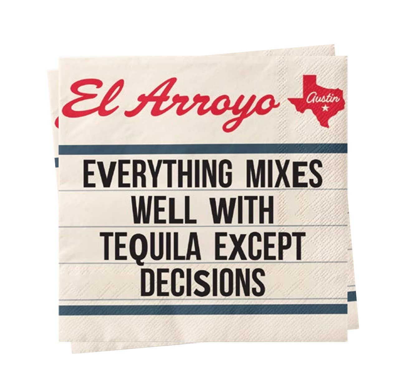 Cocktail Napkins (Set of 25) - Tequila Decisions