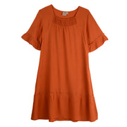 Parsley & Sage Lulu Peasant Solid Dress (26T80D15)