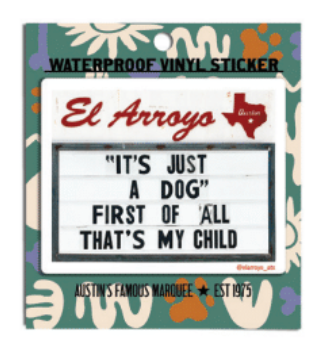 Sticker - Just A Dog