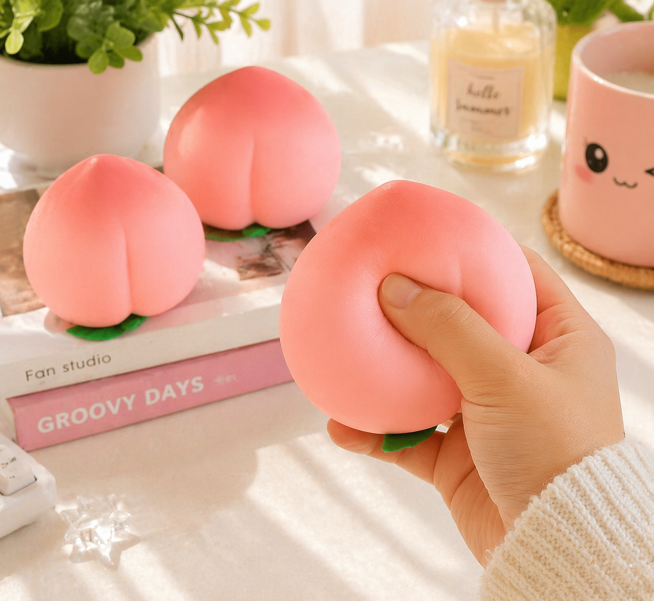 Single Peach Squishy