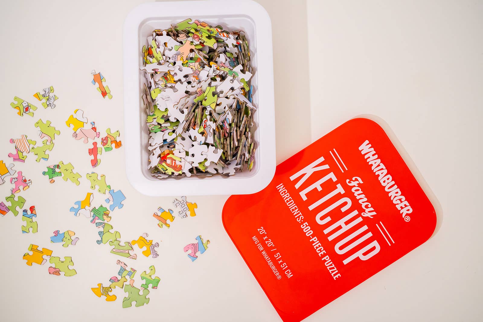 Whataburger Fancy Ketchup Puzzle: 500-Piece Puzzle