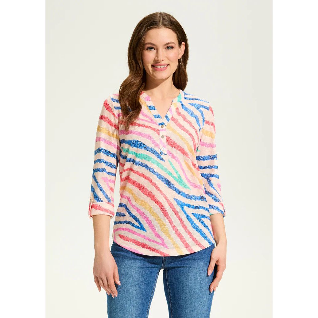 FDJ French Dressing Trailblazer Henley Top