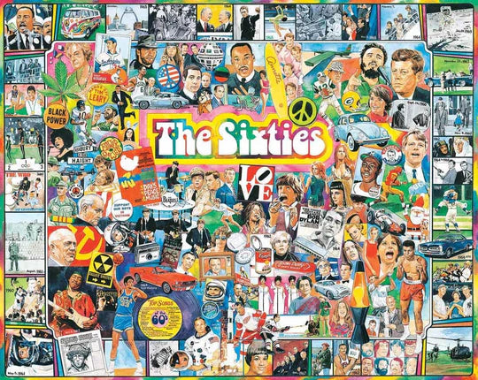 White Mountain The Sixties Puzzle (1000 Piece)