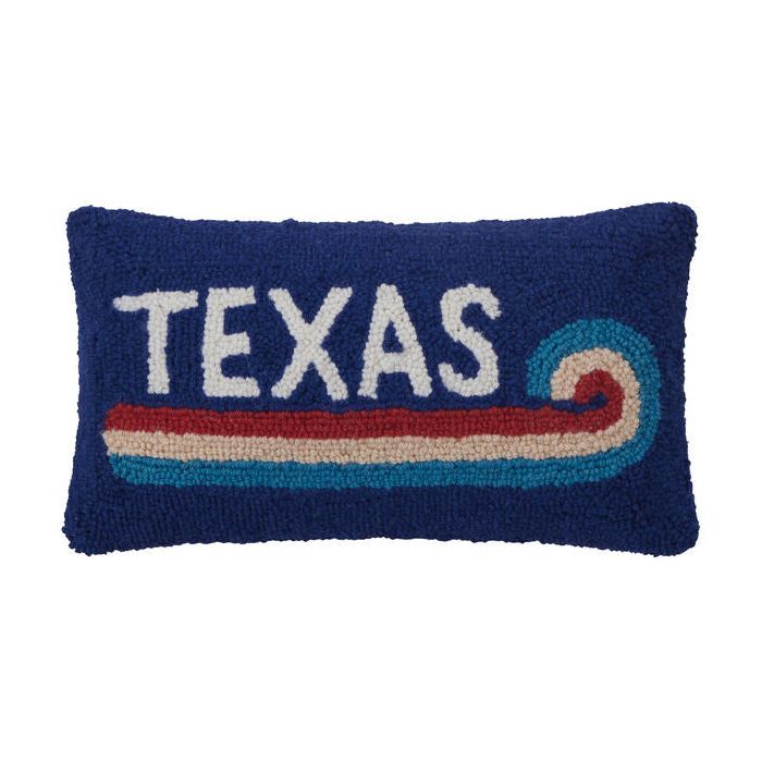 Retro Texas Hook Pillow