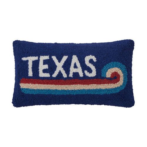 Retro TEXAS Hook Pillow (30AV246C16OB) NVY