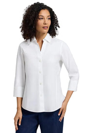 Foxcroft Paityn Essential Shirt (158998) (White)